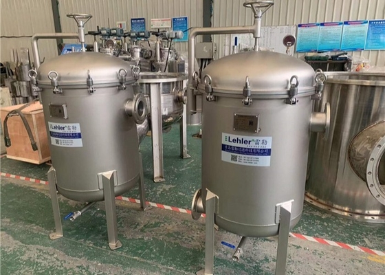 Stainless Steel Housing Four Multi Bag Filter For Waste Water Treatment