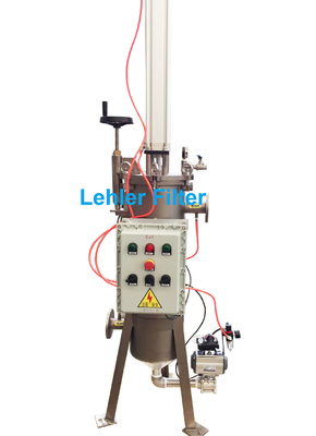 Customizable Pneumatic Air Cylinder Pushing Automatic Self Cleaning Filters For Industrial Filtration