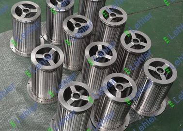 SUS304 Wire Mesh Filter Cylinder For Lithium Battery Slurry Filtration