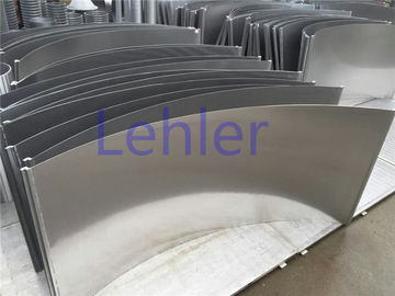 120 Degree Sieve Bend Screen 585 / 710 / 825mm Non - Clogging Construction