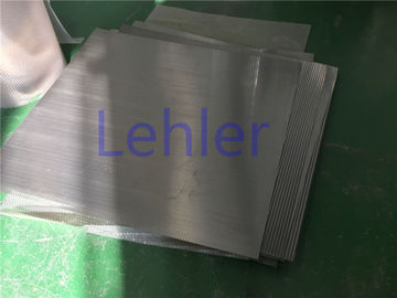 Flat Panel Wire Slotted Screen With Smooth Filtration Surface For Solid - Liquid
