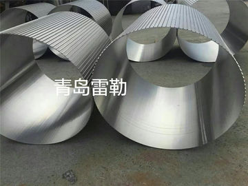 Ss316l Stainless Steel Well Screens , Profile Wire Screen For Separation
