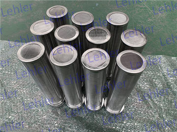 500 Micron Wedge Wire Screen Filter , Stainless Steel Wedge Wire Sieve Filter