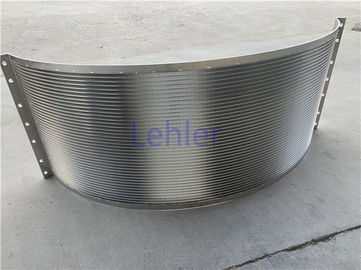 SS316L Stainless Steel Sieve Screen Wedge Wire Curved Screen For Food Processing Machinery