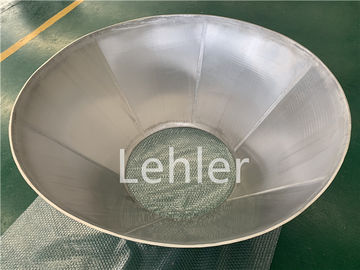Stainless Steel 316L Wedge Wire Basket For Starch Industry
