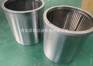 Beverage Filtration Profile Wire Screen 316l Material Thread Coupling Cylinder Type