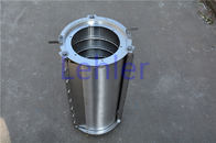 SS316L Hydraulic Filter Element , Wire Mesh Filter For Pulp / Paper Industry