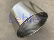 Lehler Profile Wire Screen , WWS-325 Wedge Wire Flange Rings Connection