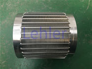 50 Micron Wedge Wire Sieve Filters Stainless Steel 316L Inside To Outside Type
