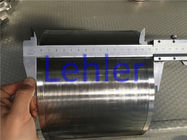 Stainless Steel 316L Vee Wire Screen , Wedge Wire Filter For Horizontal Sand Mill