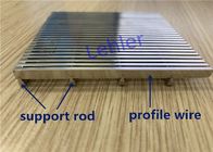 SS316L Wedge Wire Screen Panels High - Precision Slot Opening 2.0*3.0mm