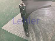 150 Micron Sieve Bend Screen / Dewater Dryer Wedge Wire Screen SUS316L Material