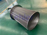 SUS304 Basket Screen Filter Smooth Wire Surface For Waste Water Treatment