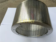 Horizontal Basket Mill / Bead Mill Screen Laser Cutting Stainless Steel Material
