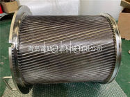 50 Micron Wedge Wire Filter Elements For Scarping Filters