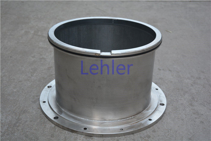 0.03mm Hole Size Pressure Screen Basket Flow Outside To Inside Type Long Lifespan