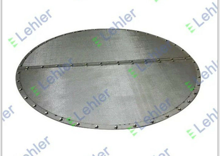 High Filtration Rate sintered mesh Internals , 5 Micron Ssintered mesh plate