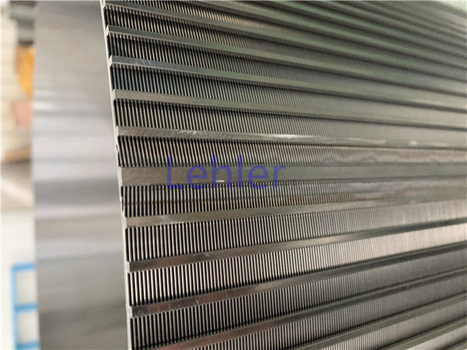 Diameter 410 Mm Wedge Wire Screens For Self Cleaning Filter Element