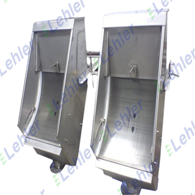 Pressure Arc 0.5mm-2mm Sieve Bend Screen Machine V Type Wire Welding And Acid Treatment