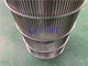 Spiral Wedge Wire Filter Elements For Solid - Liquid Separation / Plastics Extrusion