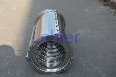 SS316L Hydraulic Filter Element , Wire Mesh Filter For Pulp / Paper Industry