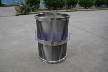 Perfect Roundness Pressure Screen Basket Non - Clogging Construction