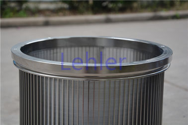 Perfect Roundness Pressure Screen Basket Non - Clogging Construction