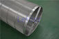 Slot Type Stainless Steel Filter Basket , Wire Cylinder Basket Perfect Roundness