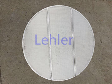 Brewer Grains Sieve Tray Distillation Column , Lehler SS Mist Eliminator