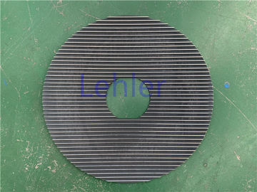Hard Chrome Basket Mill / Bead Mill Screen Separator For Chemical Industry