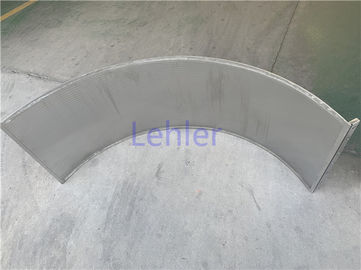 SS316L Stainless Steel Sieve Screen Wedge Wire Curved Screen For Food Processing Machinery