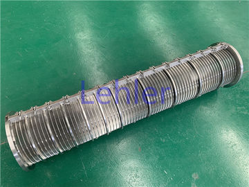 Bolts Semi Circular Wire Mesh Strainer Basket Solid Liquid Separation For Food Processing Machinery