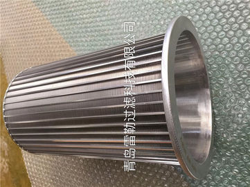 SS316L V-Shape Wire Wrapped Screen For Lithium Battery Slurry Filtration