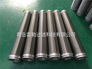 Waste Water Treatment Wedge Wire Filter Elements Reverse Formed Structure 100 X 1023mm