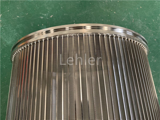 Scraping Filter anti Corrosion Wedge Wire Filter Element