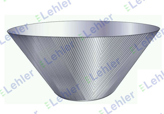 0.15mm Paper Machine SS2205 Trommel Wedge Wire Basket