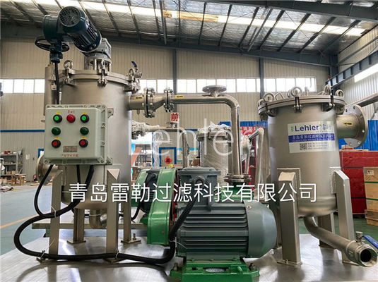 Mirror Polish Automated Backwash Screens With Flanged / Threaded Inlet / Outlet Connection