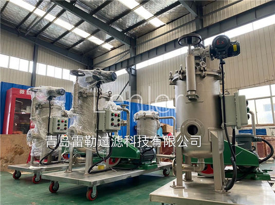 Mirror Polish Automated Backwash Screens With Flanged / Threaded Inlet / Outlet Connection