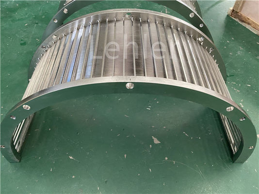 Sieve Plate Wedge Wire Screen For Vertical Sand Mill Dewatering