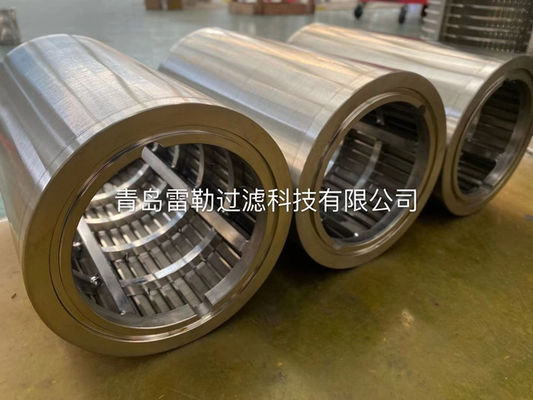 Certified 1-2.5m Wedge Wire V Wire Slot Tube For Effective Liquid Solid Separation